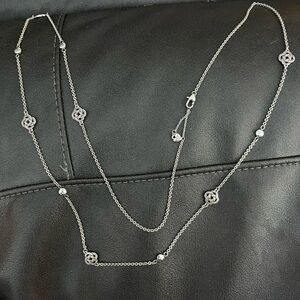 Brighton Silver Geometric Necklace